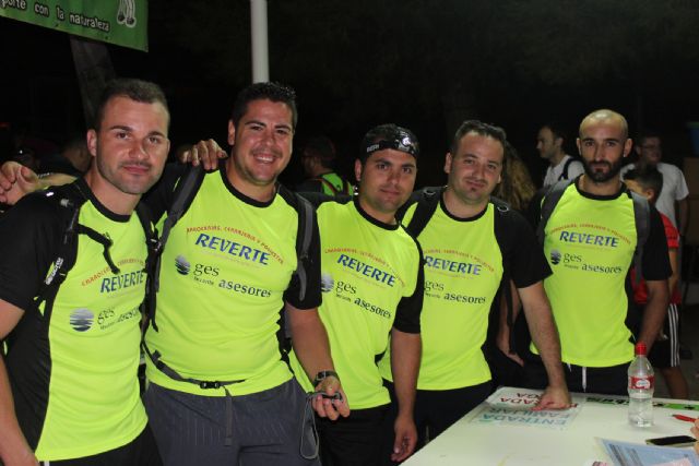 Éxito de participación en la Travesía Nocturna de Montaña de Puerto Lumbreras