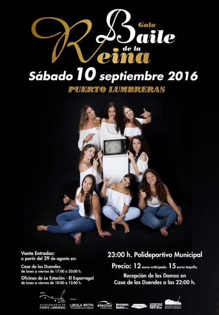 El 29 de agosto se ponen a la venta las entradas del Baile de la Reina 2016