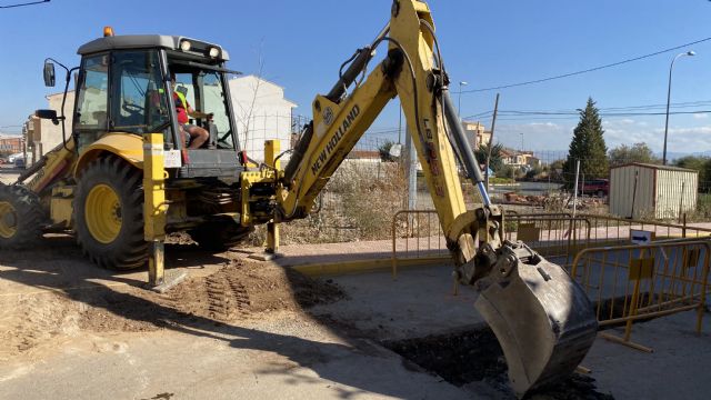 La Comunidad Autónoma reforma el colector de la calle Francisco Salzillo para evitar desbordes ante lluvias intensas