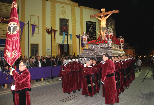 Emotiva Procesión del Silencio con el Stmo. Cristo de la Fe en la noche de Jueves Santo´16