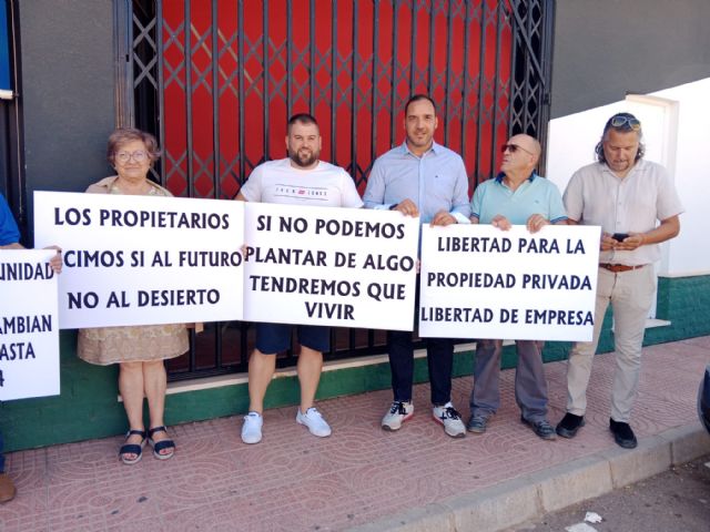 VOX da la espalda a los propietarios de terrenos del Proyecto Solar en Puerto Lumbreras pese a sus promesas