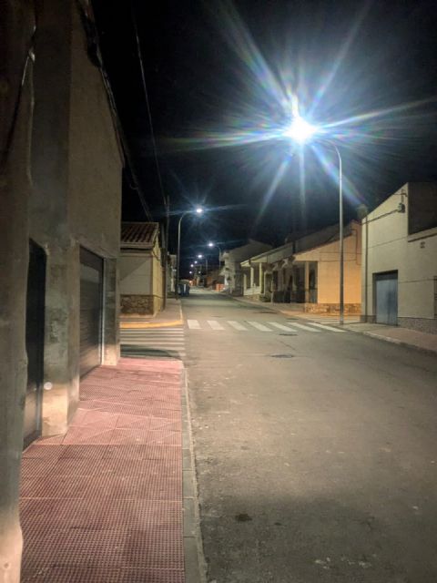 El Ayuntamiento de Puerto Lumbreras inicia la renovación del sistema de alumbrado público del barrio de El Francés