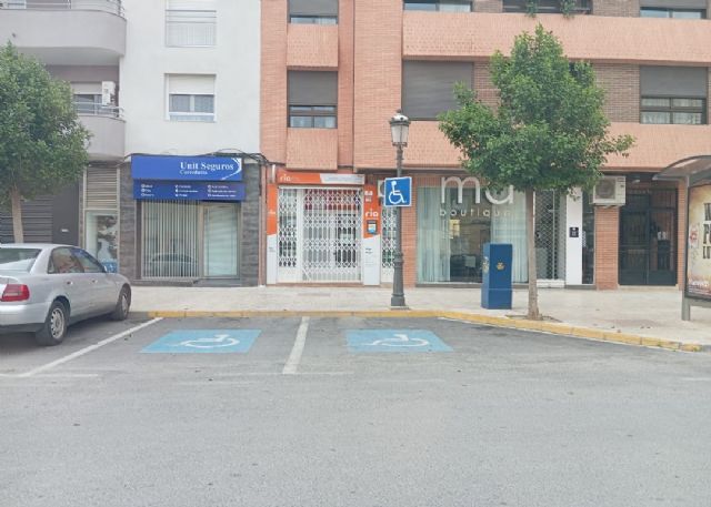 El PSOE de Puerto Lumbreras exige la correcta señalización de la plazas de aparcamiento para personas con movilidad reducida