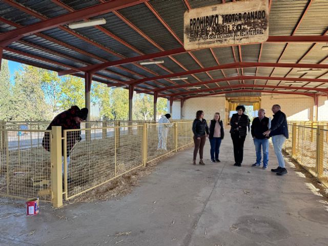El Ayuntamiento de Puerto Lumbreras pone a punto el Mercado Comarcal del Ganado de cara a la celebración de la Feria del Ganado Equino, este fin de semana