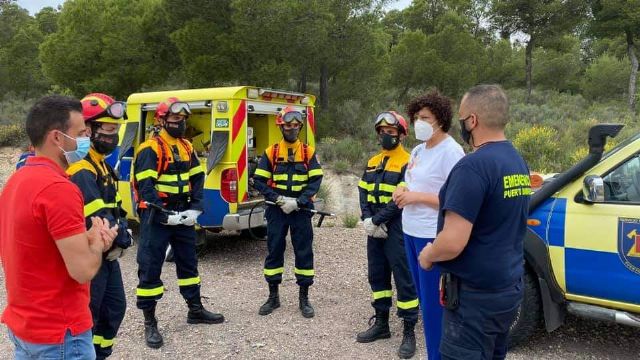 Ayuntamiento de Puerto Lumbreras y Gobierno regional previenen incendios en el término municipal gracias a la coordinación a través del Plan INFOMUR