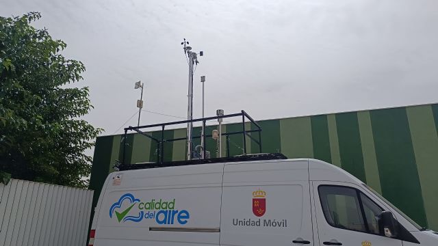 Puerto Lumbreras se incorpora a la Red de Vigilancia de la Calidad del Aire de la Región de Murcia como sede de la unidad móvil