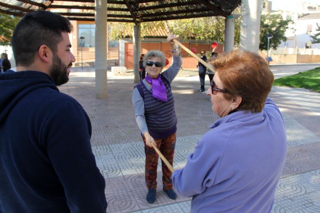 Puerto Lumbreras fomenta el ejercicio físico en parques biosaludables