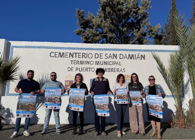 El Ayuntamiento de Puerto Lumbreras pone en marcha la campaña de venta de flores con motivo del Día de Todos los Santos en el Cementerio de San Damián