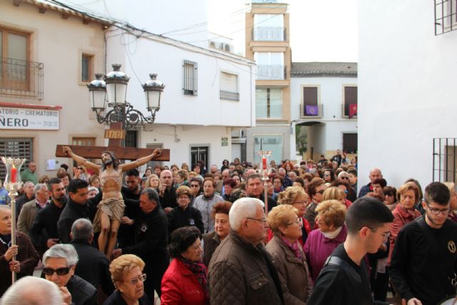 Puerto Lumbreras estrena las estaciones del Vía Crucis