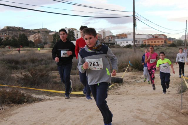 El cross local reúne a más de 250 escolares en Puerto Lumbreras