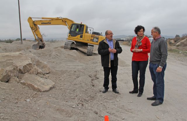 Invierten 44.400 euros en obras de mejora para evitar futuras inundaciones en la Rambla del Murciano de Puerto Lumbreras