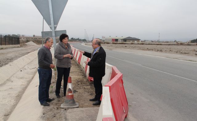 Comienzan las obras de mejora de la carretera RM- D26 que une la Estación- El Esparragal con la carretera RM- D620 Lorca-Pulpí