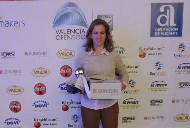 La lumbrerense Alba Pedrero se proclama campeona del XXXVI Circuito Alicantino de Tenis