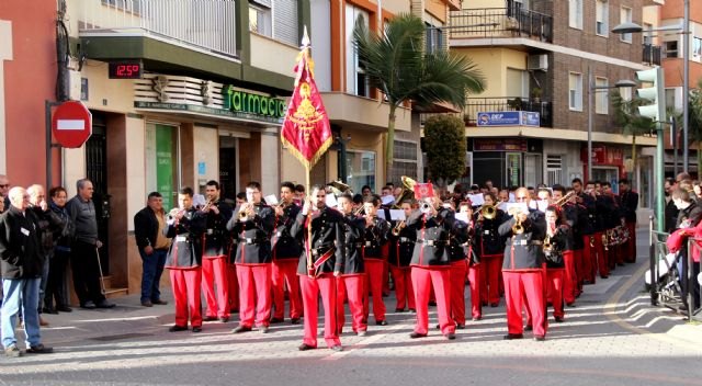 Más de 300 músicos de la Región de Murcia y Andalucía participan en el XII Encuentro de Bandas de Semana Santa