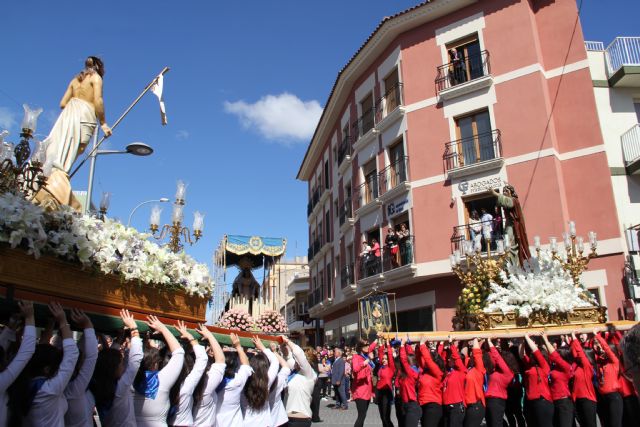 Puerto Lumbreras culmina su Semana Santa con la procesión del Encuentro
