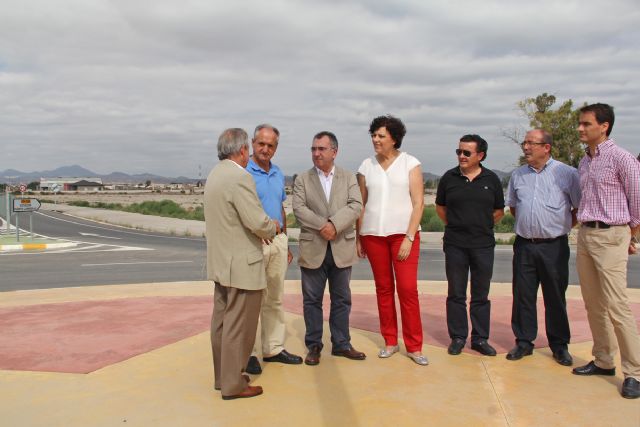 Finalizan las obras de mejora de la carretera RM- D26 que une la Estación- El Esparragal con la carretera RM- D620 Lorca-Pulpí