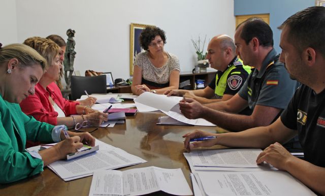 Se reúne la Junta Local de Seguridad de Puerto Lumbreras para incrementar la seguridad ciudadana durante los meses de verano