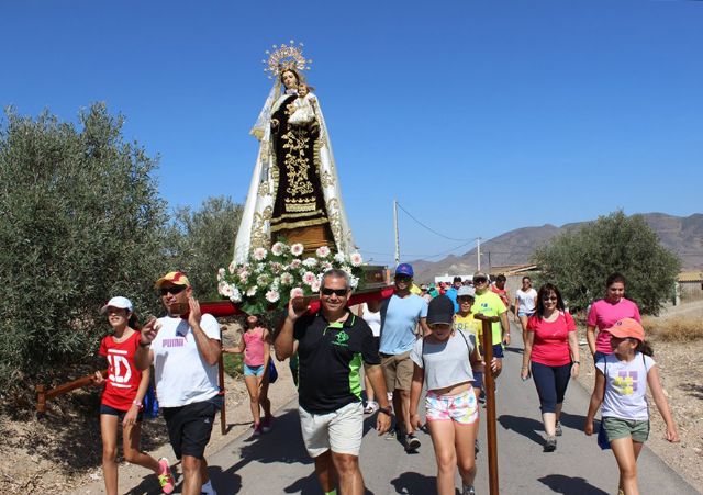 La pedanía lumbrerense de Góñar celebró la tradicional Romería en honor a la Virgen del Carmen