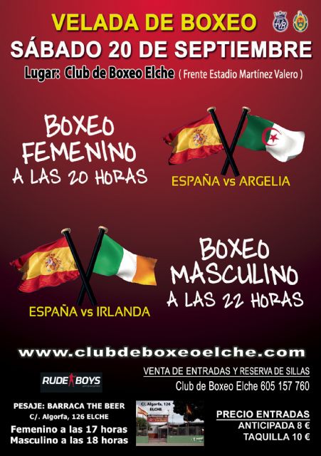 La boxeadora lumbrerense Mari Carmen Romero compite este sábado en Elche con la Selección Española de Boxeo ante Argelia