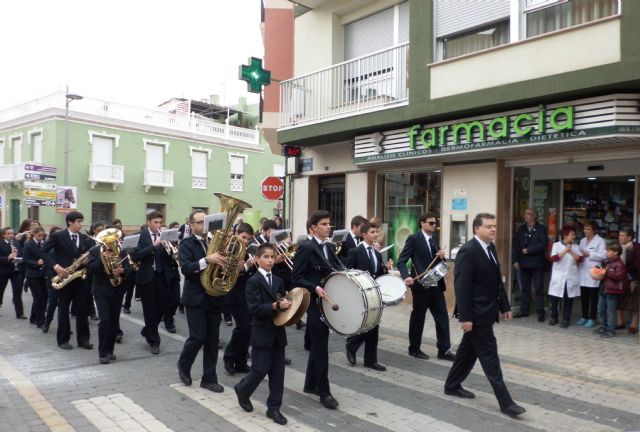 La Banda Municipal de Música de Puerto Lumbreras celebra la Festividad de Santa Cecilia 2014 con un pasacalles