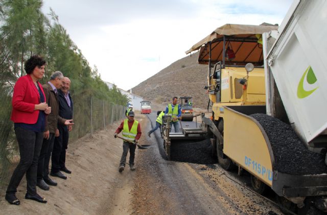 El Ayuntamiento y la Comunidad Autónoma inician las obras de remodelación en el Camino del Armao de Puerto Lumbreras