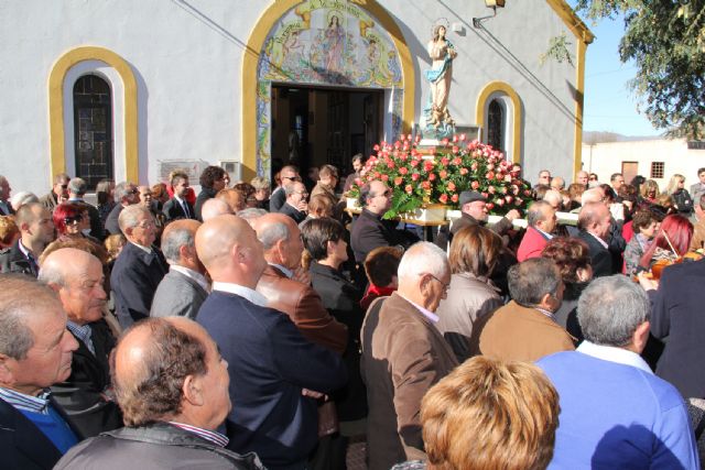 La pedanía lumbrerense La Estación- Esparragal celebra el día grande de sus fiestas en honor a la Purísima Concepción 2014