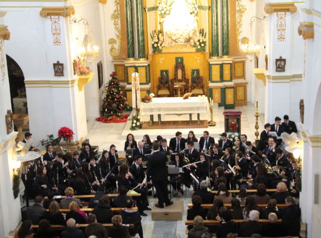 La Banda Municipal de Música de Puerto Lumbreras celebra su concierto de Navidad 2014