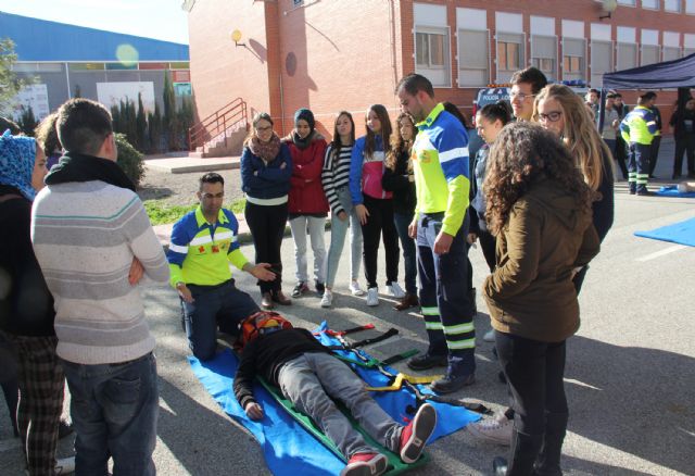 EL I.E.S. Rambla de Nogalte acoge una jornada de seguridad vial organizada por la Policía Local de Puerto Lumbreras