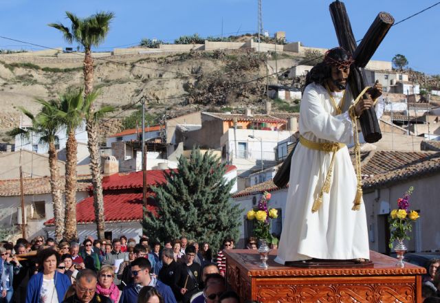 Puerto Lumbreras celebra el Vía Crucis por el entorno del Castillo de Nogalte