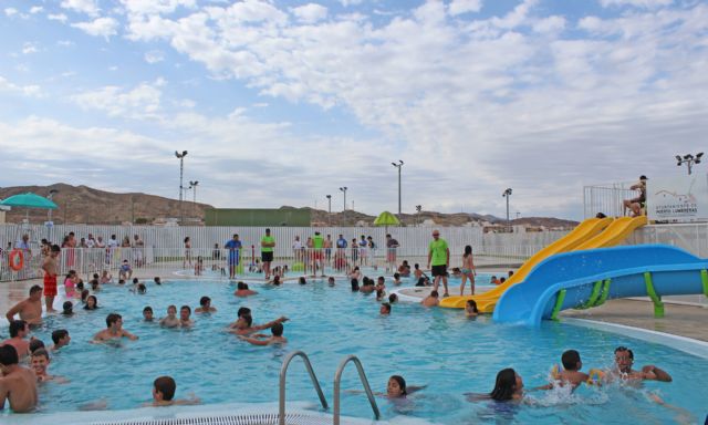 Las piscinas de verano abren sus puertas en Puerto Lumbreras