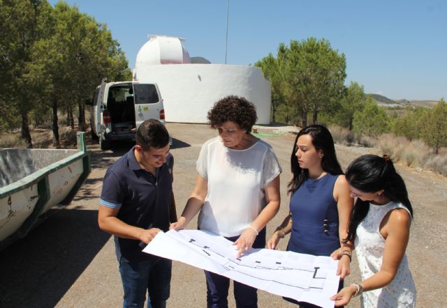 Se inician las obras de ampliación del Observatorio Astronómico del Cabezo de la Jara