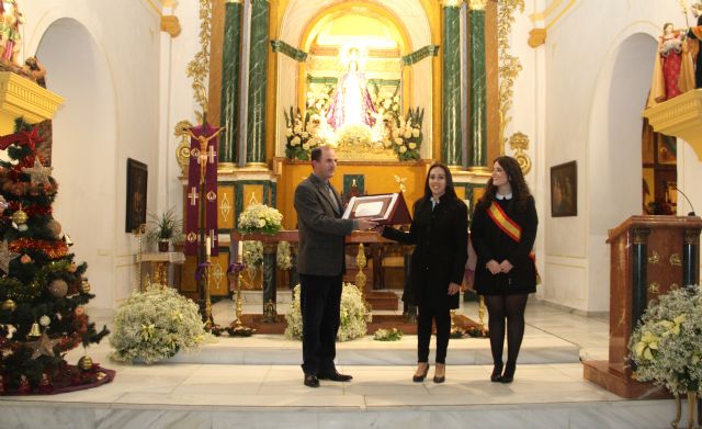 El presidente del Patronato Virgen del Rosario pregonó la Navidad en Puerto Lumbreras