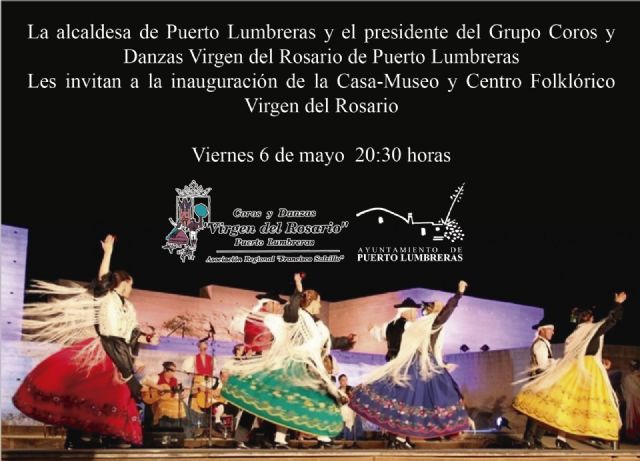 El Museo y Centro Folklórico Virgen del Rosario abrirá sus puertas este viernes