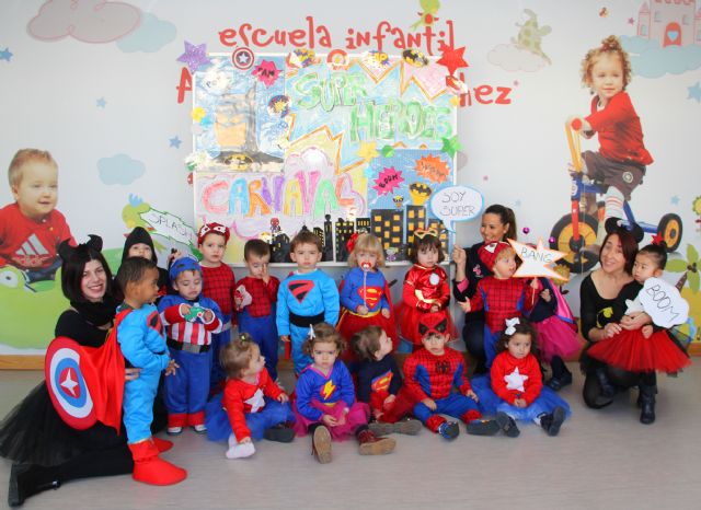 La Red Municipal de Guarderías de Puerto Lumbreras celebra el Carnaval