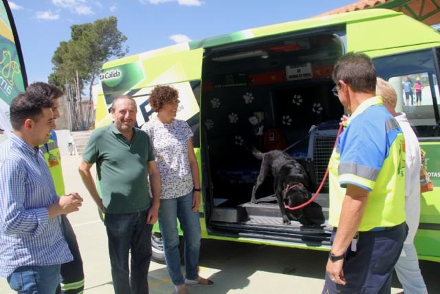 Se pone en marcha un servicio pionero de recogida y acogida de mascotas en caso de accidente en Puerto Lumbreras