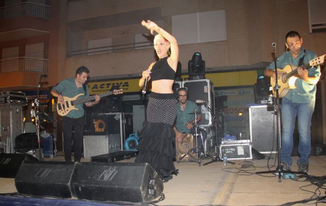 La Espartera muestra su rumba flamenca en Puerto Lumbreras