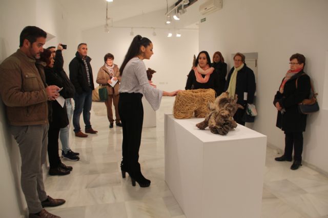 Noemí Yepes presenta su exposición 'Eka Abassic' en Puerto Lumbreras