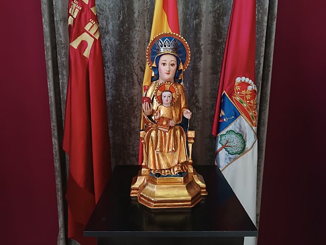 Puerto Lumbreras recibe la visita de la imagen de Santa María de la Arrixaca