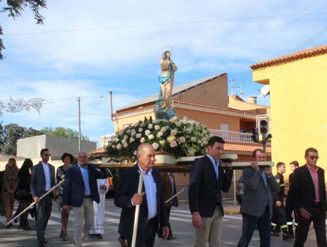 Cientos de vecinos rindieron homenaje a su patrona, la Purísima Concepción