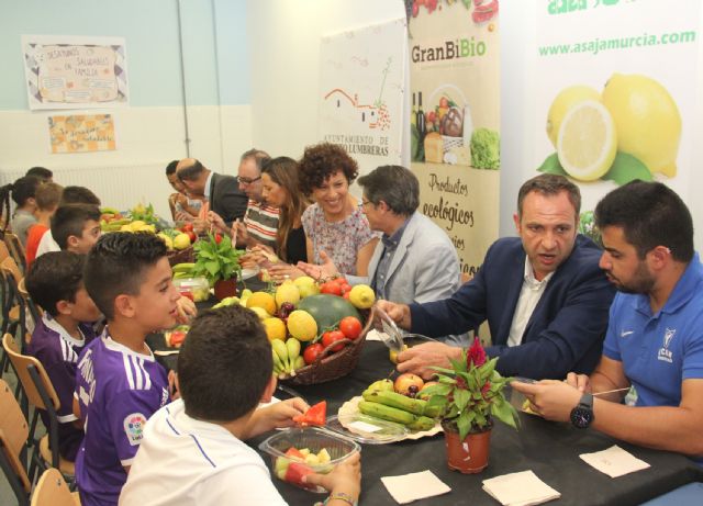 Fomentan el consumo de frutas y verduras entre los escolares en Puerto Lumbreras