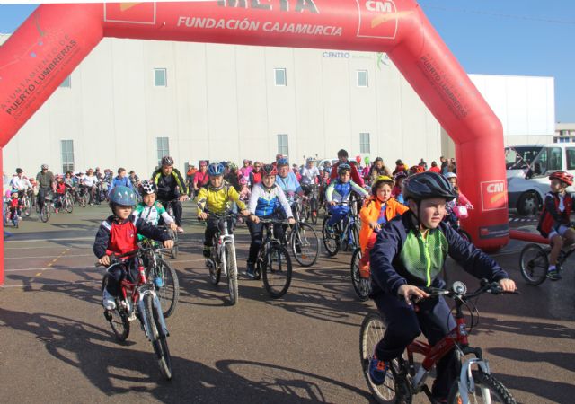 Más de 200 participantes en el Ciclopaseo de La Estación- Esparragal
