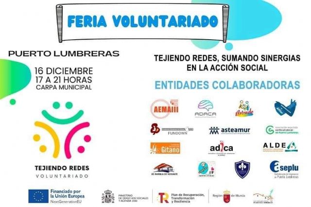 Puerto Lumbreras celebrará una Feria del Voluntariado este sábado
