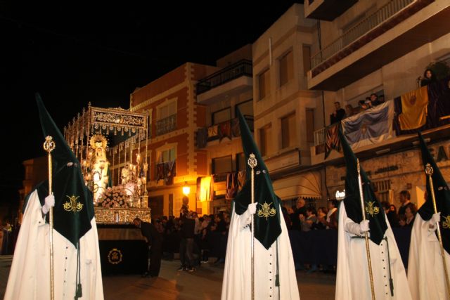 El Nazareno protagonizó la noche de Miércoles Santo en Puerto Lumbreras 2017