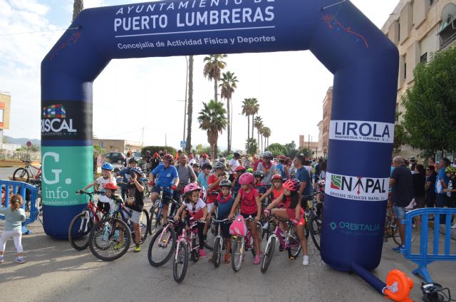 500 participantes se dieron cita en una nueva edición de 'En forma pedaleando'