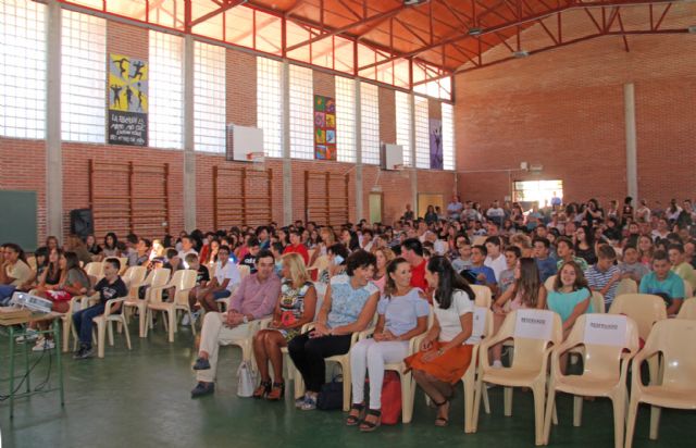 Más de 900 alumnos inician el curso 2016/2017 en el Instituto de Educación Secundaria Rambla de Nogalte de Puerto Lumbreras