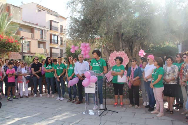 Puerto Lumbreras se une contra el cáncer de mama