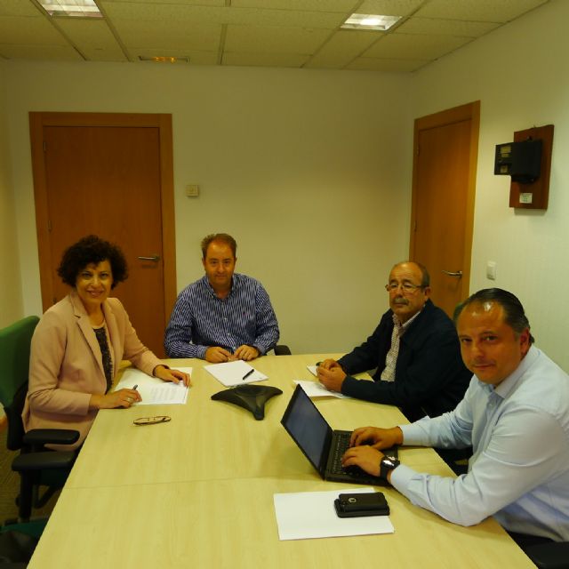 La alcaldesa se reúne con el responsable de Iberdrola en la Región de Murcia