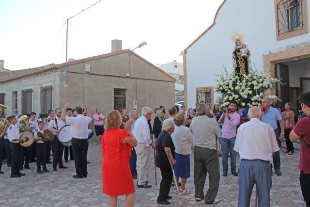 La pedanía lumbrerense de Góñar celebra las fiestas en honor a la Virgen del Carmen