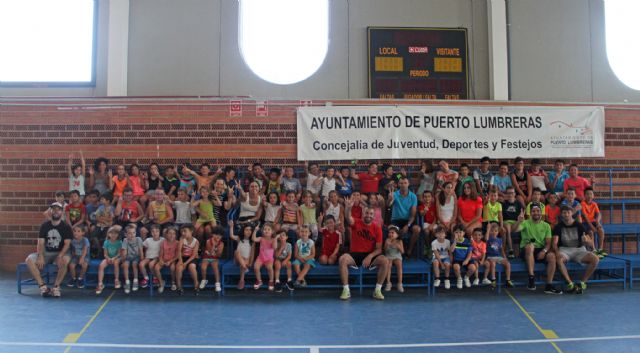 Actividades educativas y deportivas en la Escuela 'Verano en Puerto Lumbreras'