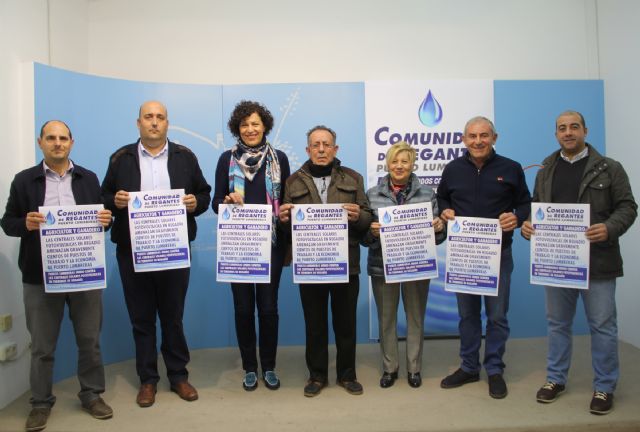 La Comunidad de Regantes y los partidos políticos con representación municipal acuerdan cooperar en la defensa de las zonas de regadío de Puerto Lumbreras